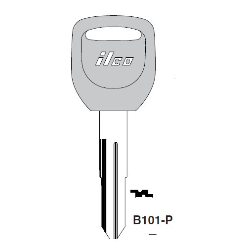 Ilco B101-P uncut key blank