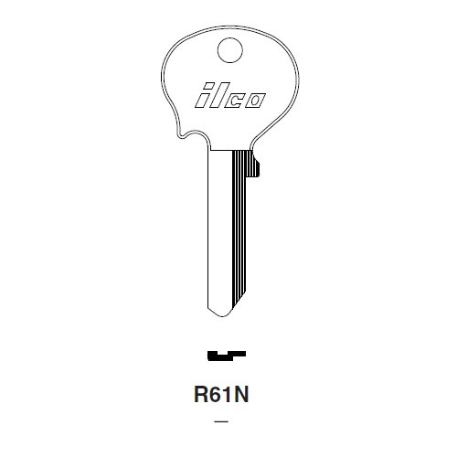 Ilco R61NA uncut key blank for DKW