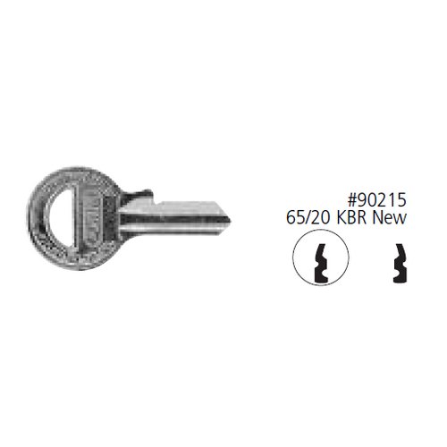 Abus 65/20-KB-NEW uncut key blank for Abus Lock