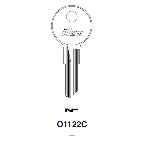 Ilco O1122C uncut key blank for Switches, Yale