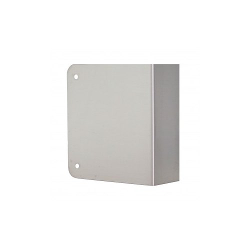 Don-Jo 80-S-CW Wrap Around Plate Blank Channel 1-3/4" Door, Finish: Satin Stainless Steel