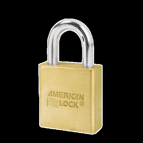 Rekeyable Solid Brass Padlock 1-3/4" x 5/16 x 1-1/8"