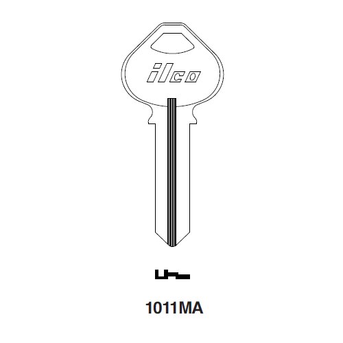 Ilco 1011MA uncut key blank for Russwin