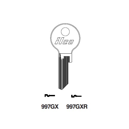 Ilco 997GXR uncut key blank for Yale