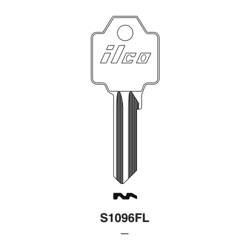 Ilco S1096FL uncut key blank for Elgin