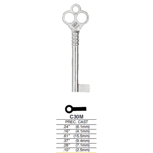 Ilco C30M uncut key blank