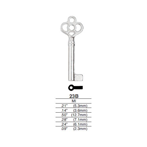 Ilco 23B uncut key blank