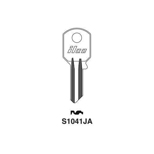 Ilco S1041JA uncut key blank for Chicago