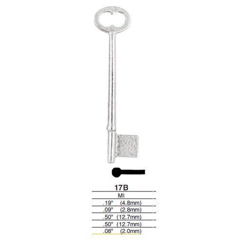 Ilco 17B uncut key blank