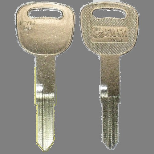 Ilco KYM2R-SI uncut key blank for Kymco