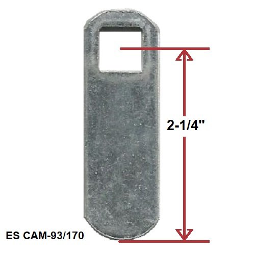2-1/4" Straight Cam