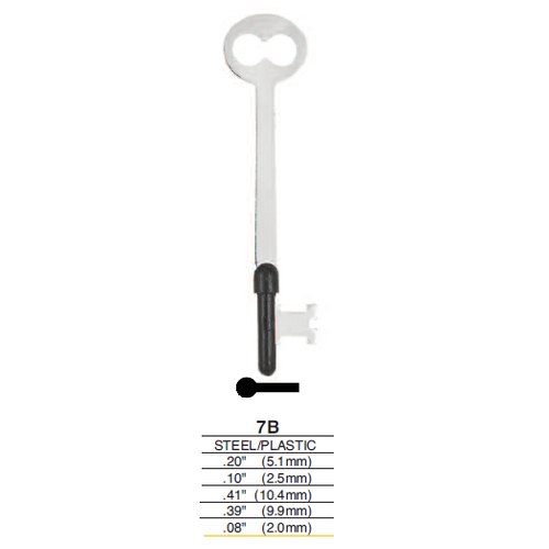 Ilco 7B uncut key blank