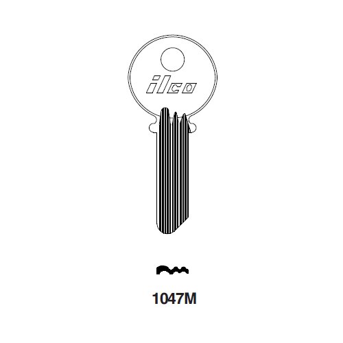 Ilco 1047M uncut key blank for Sager