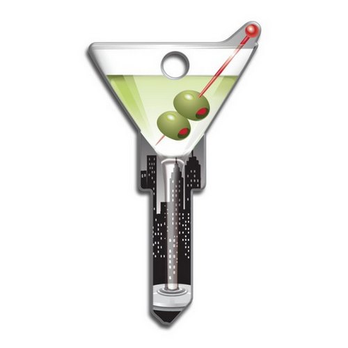 Kwikset KW1 Key Shapes - Shaped House Keys That Fit Your Life - Martini