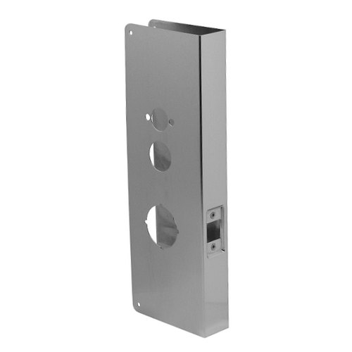 Don-Jo 15-S-CW Wrap Around Plate For Simplex 1000 Series 1-3/4" Door, 2-3/4" Backset, Finish: Satin Stainless Steel
