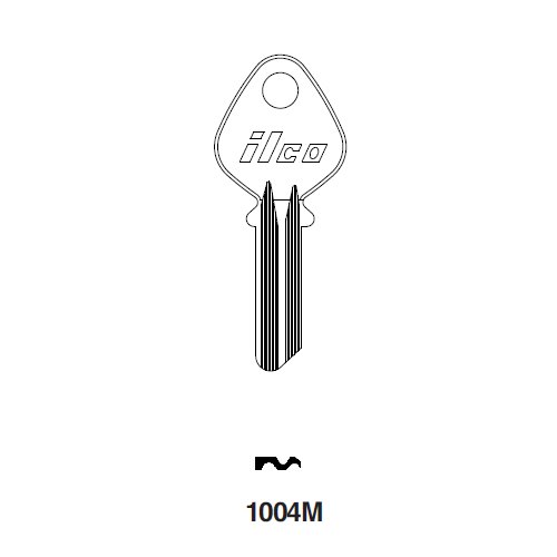 Ilco 1004M uncut key blank for Lockwood