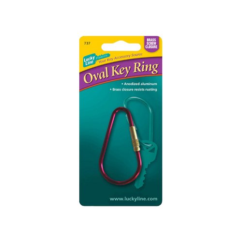 Anodized Oval Ring, 1/CD