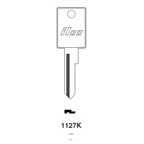 Ilco 1127K uncut key blank for Ford