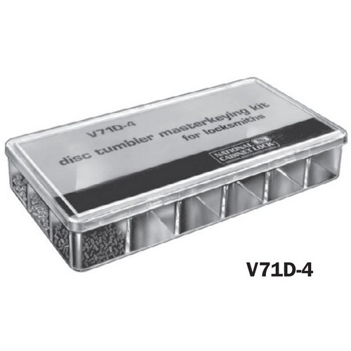 National V71D-4 Lock Disk Tumbler Master Keying Kit