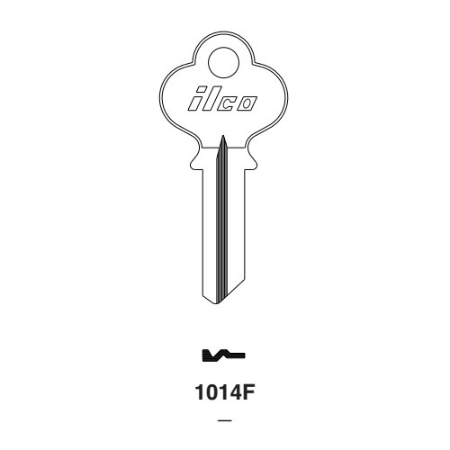 Ilco 1014F uncut key blank for Eagle Lock