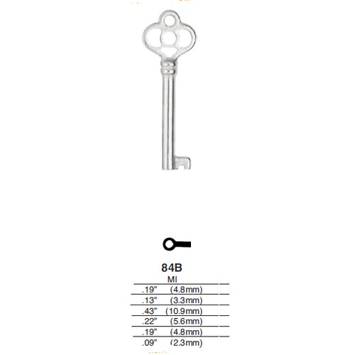 Ilco 84B uncut key blank