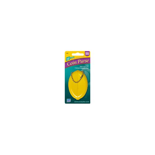 Plastic Squeeze Coin Holder