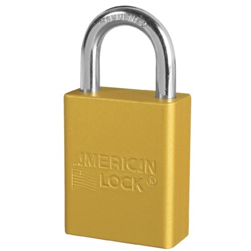 32125 Rekeyable Padlock Solid Aluminum 1-1/2" x 1/4" x 1"