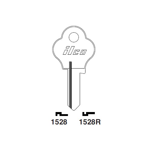 Ilco 1528R uncut key blank for Import