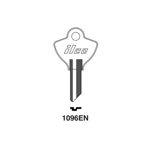 Ilco 1096EN uncut key blank for Chicago, Elgin