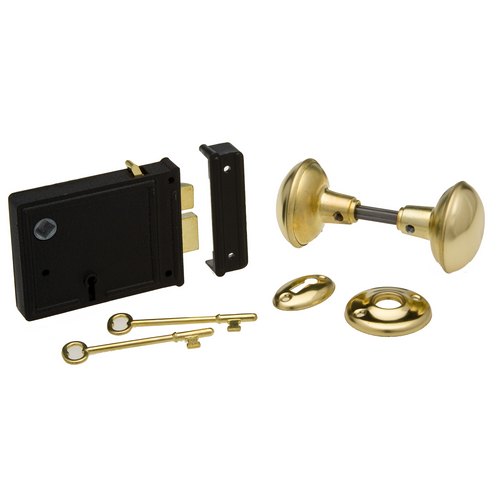 Rim Lockset Horizontal Style