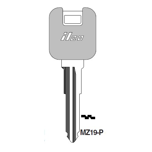 Ilco MZ19-P uncut key blank