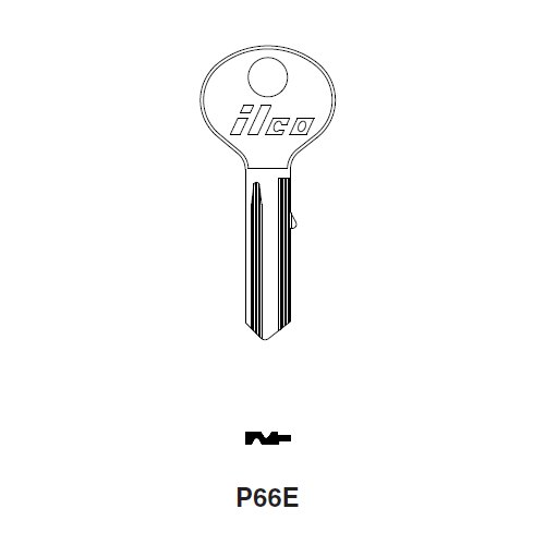 Ilco P66E uncut key blank