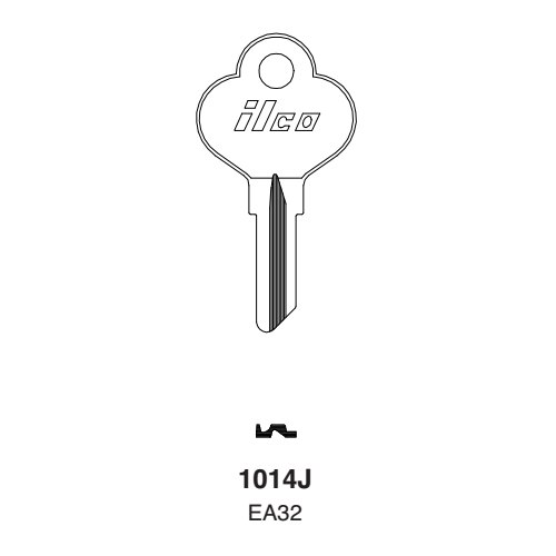 Ilco 1014J uncut key blank for Eagle Lock