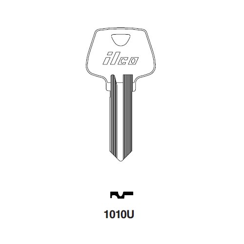 Ilco 1010U uncut key blank for Sargent