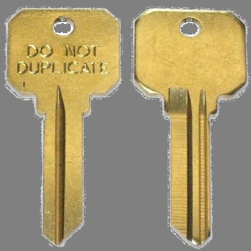 Ilco A1145E uncut key blank for Schlage