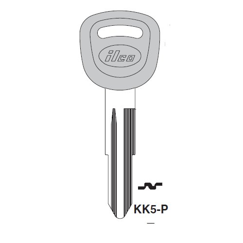 Ilco KK5-P uncut key blank