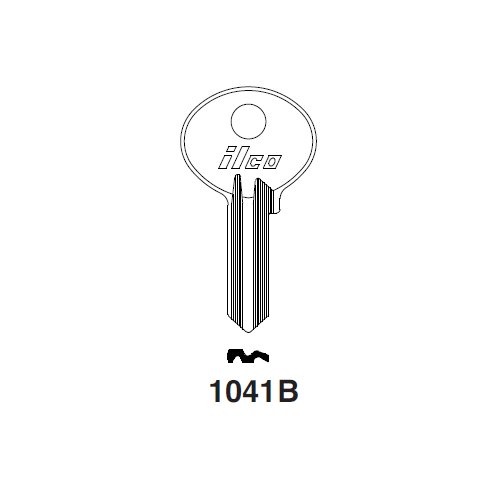 Ilco 1041B uncut key blank