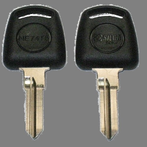 Ilco NE74T5-SI uncut key blank for Peugeot Motorcycle