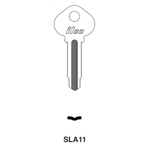 Ilco SLA11 uncut key blank for Slaymaker