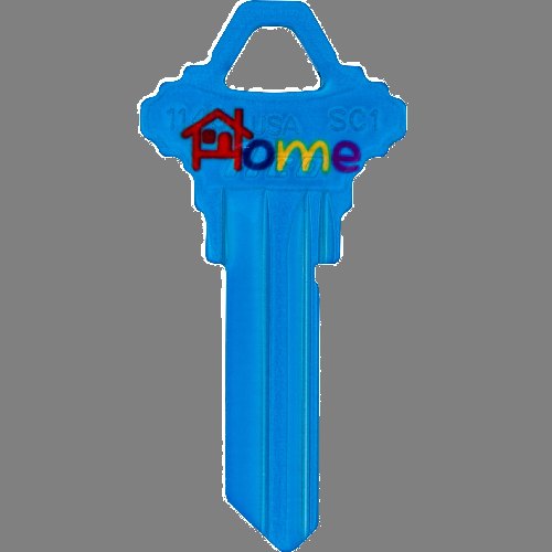 ILCO SC-HOMEBLUE uncut key blank