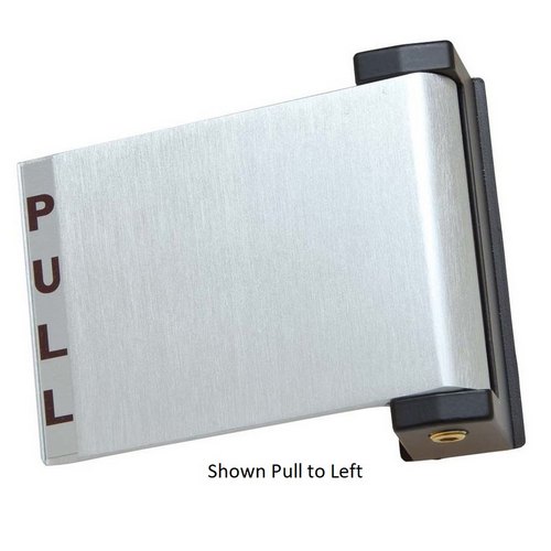 Ilco 459-04 Storefront Hardware Paddle, Push to Right, Finish Aluminum