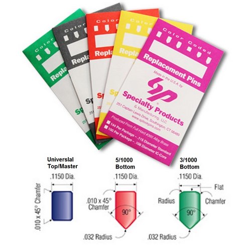 .003 Universal Top Pin 144 PK (.072)