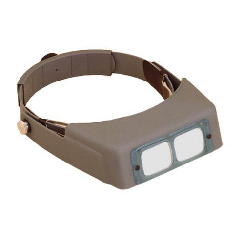 8" Optivisor 2-1/2X