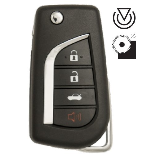 Ilco FLIP-TOY-4B1 for Toyota flip key remote