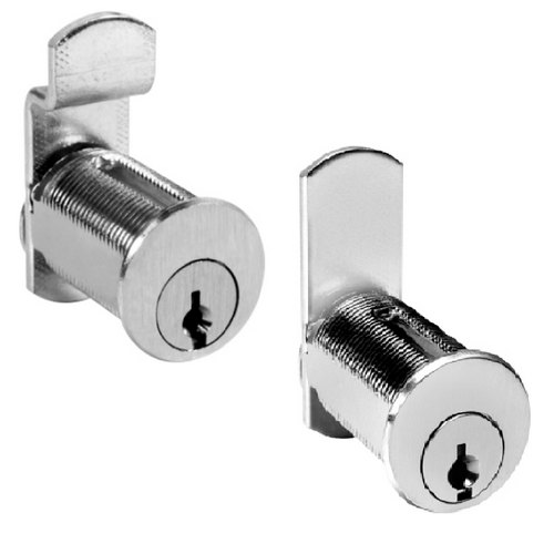 National Lock C8102 Pin Tumbler Cam Look 1-1/16" Keyed Alike to 101 26D Finish