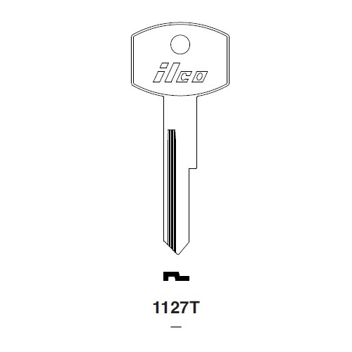 Ilco 1127T uncut key blank for Ford