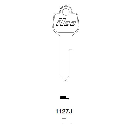 Ilco 1127J uncut key blank for Ford