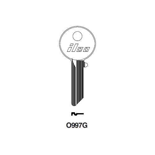 Ilco O1007CR uncut key blank for Sargent
