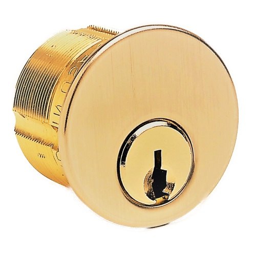 1 1/8" Mortise Cylinder-Y1-5PIN-DRILLED6 7185YA1-03-KA2