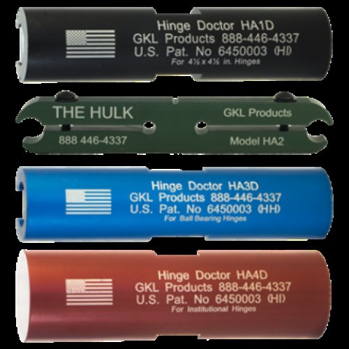 GKL Hinge Doctor ® SET HA1D & HA2D & HA3D & HA4D